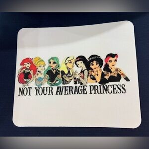Unconventional Disney princess mouse pad